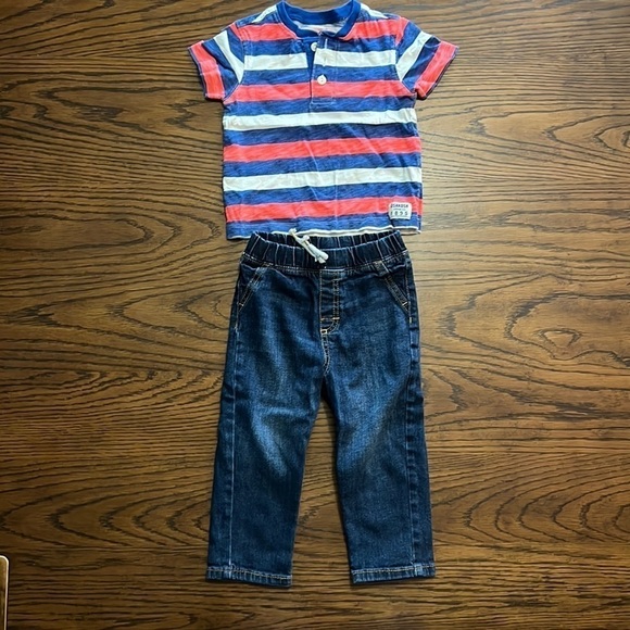 24 Month Shirt and Jeans - Picture 1 of 7